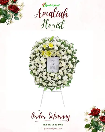 Krans Bunga Duka Tenggilis Rejo
